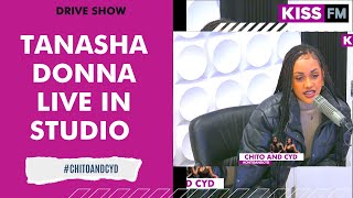 EXCLUSIVE  TANASHA DONNA LIVE IN STUDIO [upl. by Ellenohs]