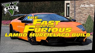 Fate Of The Furious  Lamborghini Murcielago  GTA V Car Build Tutorial INFERNUS [upl. by Hibbitts]