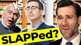 Lawyer Responds John Oliver SLAPPs Back Real Law Review [upl. by Eiltan736]