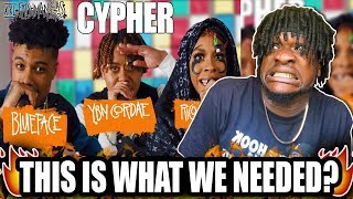 Blueface YBN Cordae and Rico Nastys 2019 XXL Freshman Cypher REACTION [upl. by Nyroc]