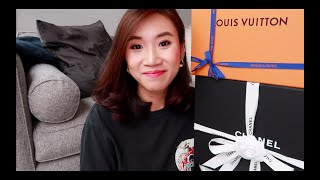 LV amp CHANEL 2019新款包包开箱测评  Louis Vuitton amp CHANEL Bags UnboxingReview [upl. by Wichern]