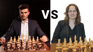 AntiSizilianer gegen Großmeisterin Josefine  OrcaChess vs Josefine Heinemann [upl. by Waverley]