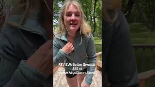 REVIEW Patagonia Better Sweater 55 Patagonia Lululemon NorthFace AllysCloset shorts review [upl. by Peggy]