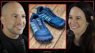 What are the best shoes that promote foot health  Peter Attia and Courtney Conley [upl. by Runstadler238]