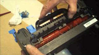 Cleaning an OKI Printer [upl. by Verneuil]