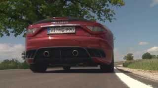 Maserati GranCabrio MC  Best of Sound [upl. by Anialeh538]