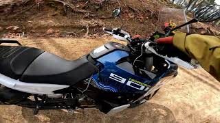 Husqvarna norden901 Expedition sonido sin catalizador con escape de serie [upl. by Burt]