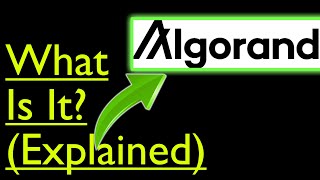 What is Algorand Crypto ALGO Explained [upl. by Yerroc342]