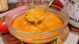 KROMPIR ČORBA  recept za počenike 🍲  POSNO [upl. by Waynant]