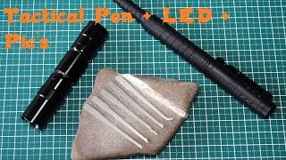 Tactical Pen  LED  Lockpics [upl. by Schnorr]