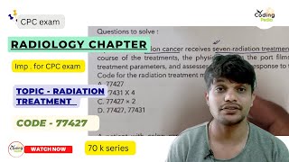 Radiology chapter ll Topic  Radiation treatment ll cpc cpcexam aapc cpt icds medicalcoding [upl. by Nyrat79]