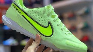 Cận cảnh React Nike Tiempo Legend 9 Pro TF Luminous [upl. by Nelon]