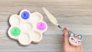 How To Create A Pastel Palette  Relaxing Paint Mix [upl. by Anyd]