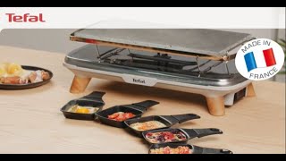 Tefal  Raclette Pierrade Gourmet  de délicieux moments en famille ou entre amis [upl. by Adlesirhc]