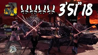 351quot18 Fatalis  4p Dual Blades Heroics Freestyle  MHWIB Fade to Black PC [upl. by Sivraj]