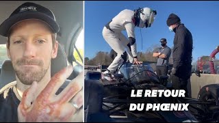 Romain Grosjean reprend le volant en IndyCar 3 mois après son terrible accident [upl. by Jp]