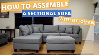 How to Take Apart a Dual Recliner Sofa for an Easier Move [upl. by Sharai718]