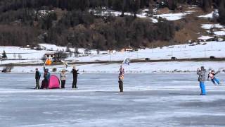 Snowkite World Championship 2011 Freestyle and Race [upl. by Aguste]