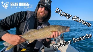 Trolling for Afternoon Lake Erie Walleye  BIGGEST one of the 2023 season [upl. by Aiuhsoj]