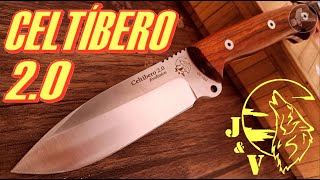 😍❗JampV CELTÍBERO 20 EVOLUTION UN CUCHILLAZO❗❗ ELEGANCIA Y CALIDAD EN ESTE CUCHILLO BUSHCRAFT [upl. by Boleyn]