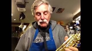 Yanagisawa  Dorado A5 alto sax demo [upl. by Munson260]