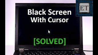 Windows 1011 Black Screen With Cursor Solved [upl. by Kcirdneked]