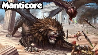 Manticore  The Maneater of Persian Mythology  Persian Mythology Explained [upl. by Chassin]