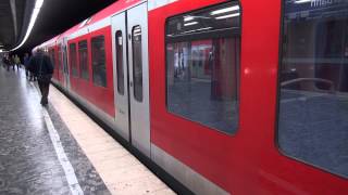 SBahn Hamburg  Züge der City SBahn im Tunnel 1080p [upl. by Dayna]