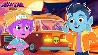 🚍The Wheels on the Bus 🛸🌌  Nursery Rhymes  Baby Songs  Alien Adventures amp More 👽👾 [upl. by Fokos]