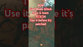 Black Ops 6 Zombies God Mode Glitch Liberty Falls blackops6 bo6 gaming ng [upl. by Woodruff]