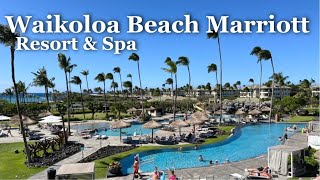 Hawaii Big Island🌊Waikoloa Beach Marriott Resort amp SpaWaikoloa Beach ResortMarriott Vacation Club [upl. by Natye]