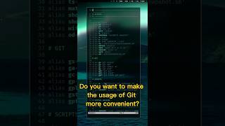 MAXIMIZE your GIT 💻 productivity with the ALIAS command on LINUX [upl. by Yrrol77]