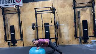 Single Arm Buso Ball Plank [upl. by Kate]