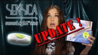 Sensica sensiLight Mini IPL Hair Removal Device Update [upl. by Treblih]