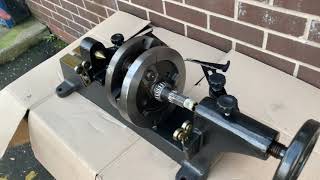 Rowe style crankshaft truing stand jig true any Harley Indian Japanese cranks check runout ovality [upl. by Lamraj]