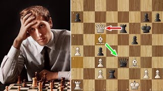 Bobby Fischer Annihilates Bent Larsen 60 [upl. by Obellia250]