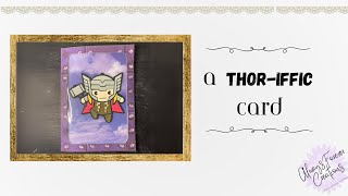 Thor Themed Birthday Card  Custom Birthday Card [upl. by Butcher]