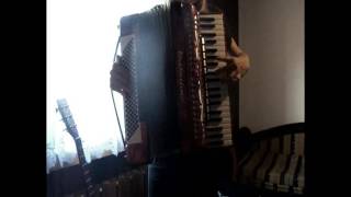 Windir  Byrjing Accordion cover [upl. by Adnilram]