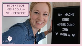 VLOG Meine DoulaAusbildung beginnt  Projekt mit Lara Gencer  Erste Post als Doula [upl. by Esinyl]