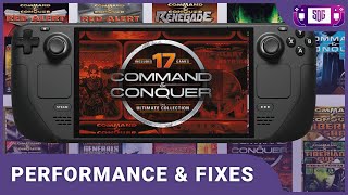 Command amp Conquer The Ultimate Collection Steam Deck Performance amp Black Screen Fixes [upl. by Andros]