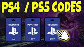 How to Redeem PSN CODES in 60 seconds 2023 Working [upl. by Ahsinom459]