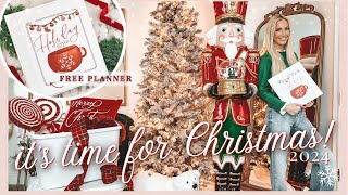 🎄 ITS TIME FOR CHRISTMAS  CHRISTMAS DECOR planning  prep 2024  Getting ready for Christmas [upl. by Aisetal]