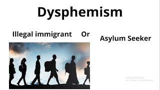 Dysphemism Meaning Use Etymology Mnemonic [upl. by Gascony]