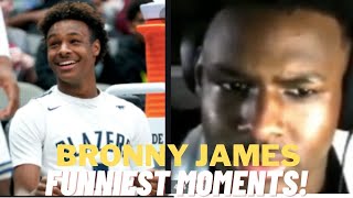 BRONNY JAMES FUNNIEST MOMENTS COMPILATION BRONNY JAMES FUNNY MOMENTS [upl. by Letnwahs]