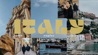 5 days in Italy  Rome Naples Sorrento  the sights we saw  the food we ate [upl. by Getraer]