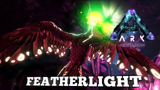 Taming A Featherlight  Ark Survival Evolved  Aberration [upl. by Lazes]