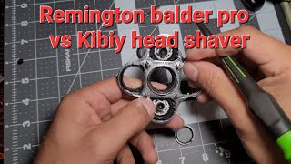 Remington balder pro vs kibiy head shaver and maintenance [upl. by Tressia]