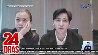 Sandro Muhlach ikinuwento ang nangyari nang papuntahin sa kuwarto kung nasaan sina  24 Oras [upl. by Stinson]