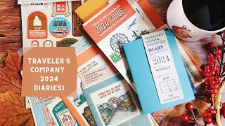 Travelers company diaries 2024 haul [upl. by Koran]