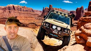 4WD loses control on DEADLY MOAB Trail  what happens next [upl. by Hobey]